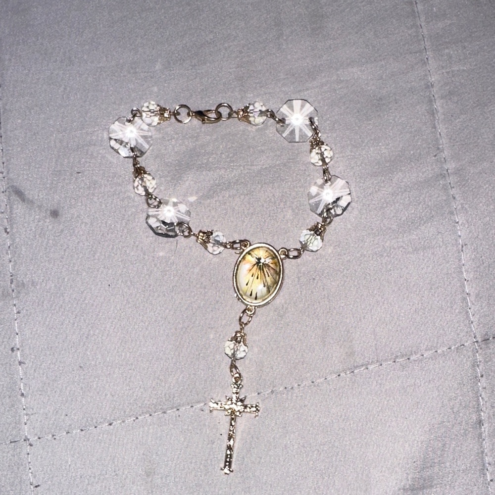Elegant Rosary Bracelet (5)